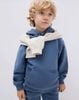 BBT06 - Bộ nỉ bông hoodie GGJJ 2 màu be/xanh bé trai size 2-8y