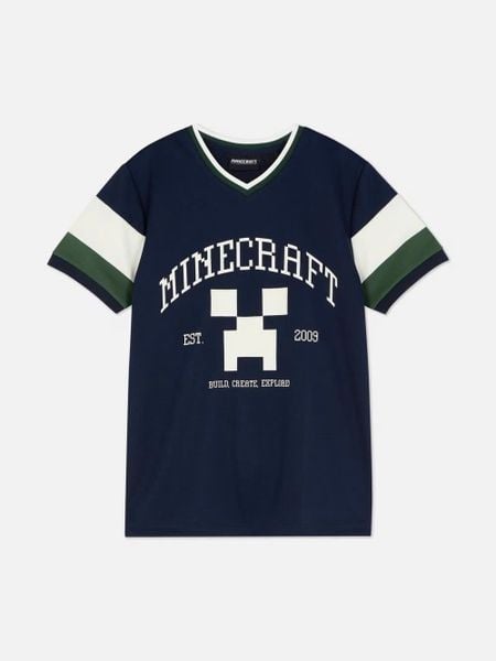 ABT42 - Áo thun thể thao  4 mẫu MineCraft dư xịn bé trai size 5 - 15y