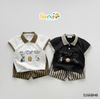 5166BHB - Bộ Beemo phối cổ quần thô size 1-6y