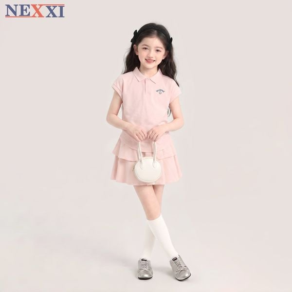 Set áo polo + chân váy Nexxi Be Good 3 màu size 6 - 14y