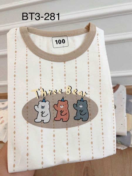 BBT25 - Bộ thun Luboer nhiều hình cho Bé Trai size 90 - 160