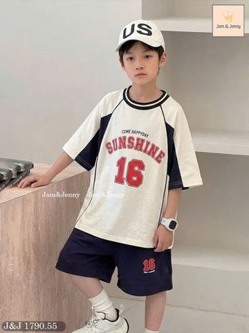 JJBCC.1790 - Bộ cotton Jam & Jenny màu kem Sunshine 16 size 2 - 12y
