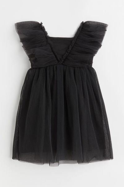 V00072 - Váy công chúa tutu ren dập ly nhiều màu size 2-12y