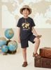 BM2603ST03 - Bộ quần áo Beemon cổ tròn cho bé size 120-170
