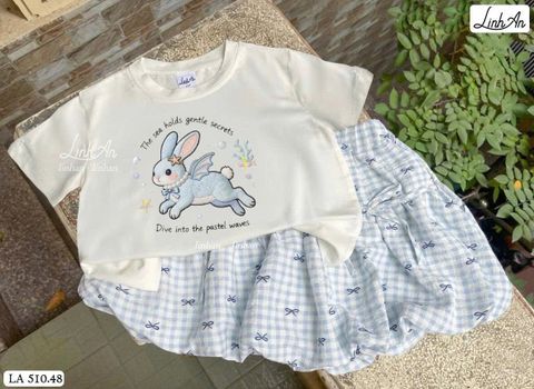 BLACC.510 - Set bộ Linh An cho bé size 2-12y