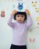 BM2605TS13 - Áo cổ 3 phân Beemon cuốn bèo trẻ em size 110-160