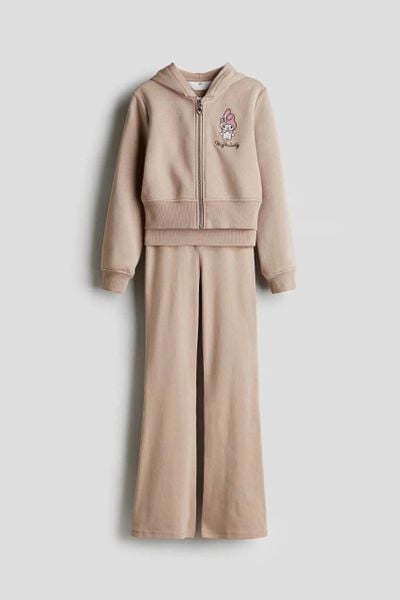 BBG22 - Bộ nỉ bônG nâu be Melody / xanh Cinamonrol size 8 - 14y+