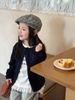 AK41 - Cardigan len AMBB trơn, kẻ nhiều màu cho bé gái size 90-160