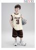 2603.8 - Bộ thun lửng Nexxi sát nách in số 3 bé trai size 3-14y