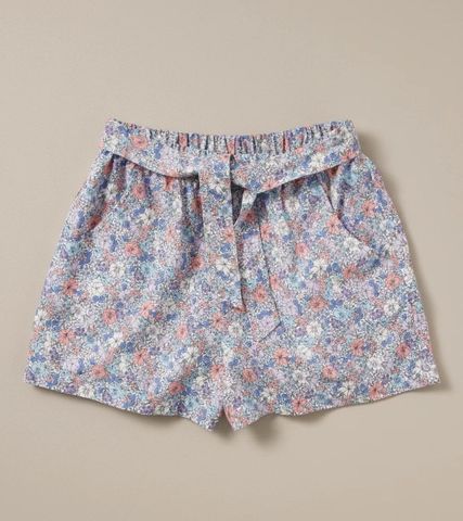 QBG29 - Quần short Youth thô đũi hoạ tiết hoa nhiều màu BG size