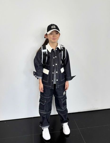 QBG19 - Quần jean mềm túi hộp ống suông nhiều màu cho bé size 4-14y