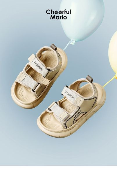 SD02 - Sandal Mario siêu nhẹ quai dán nhiều màu cho bé size 24-29