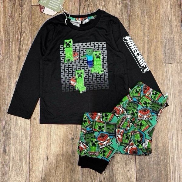 BBT24 - Bộ cotton Marvel, Hot Wheels, Minecraft nhiều màu bé trai size 4-8y (form bé)