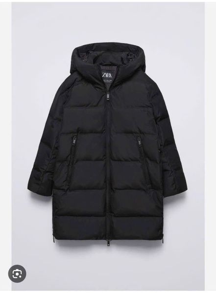 AKBT18 - Áo khoác phao dáng dài 2 màu đen/rêu cho bé size 6-14y