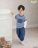 6221BDB - Bộ dài tay Beemo phối sọc 2 màu bé trai size 1-6y