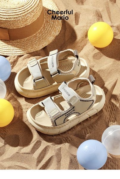 SD02 - Sandal Mario siêu nhẹ quai dán nhiều màu cho bé size 24-29