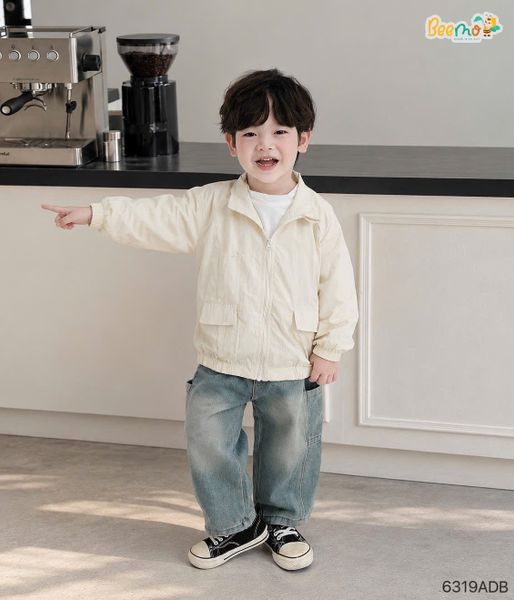 6319ADB - Áo Khoác Gió Beemo Dạo Phố Bé Trai size 1 - 6y