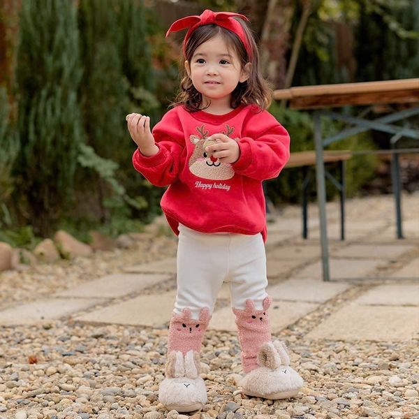 ABT05 - Áo nỉ bbz chủ đề Noel nhiều màu cho bé size 100-140