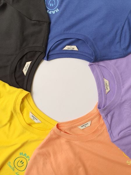 BBG32 - Bộ cotton Bee Mon mặt cười 5 màu BTBG size 110 - 160 - Bảng màu 2