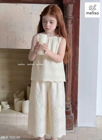 MLSBCC.7620 - Bộ Melisa bé gái size 2-11y