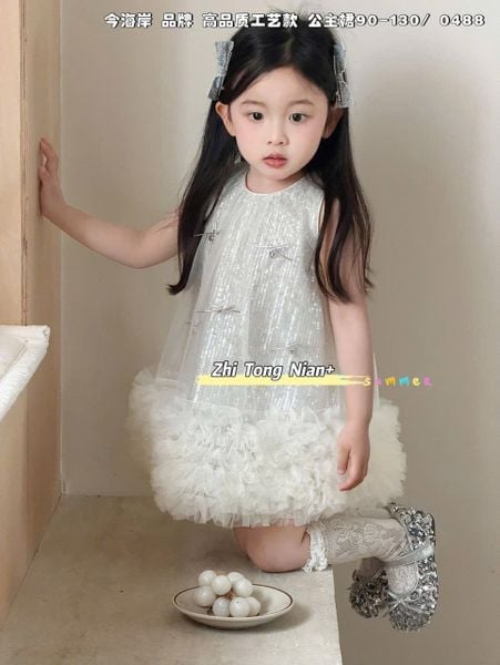 OLIV01 - Váy công chúa nhiều mẫu cho bé size 90-130