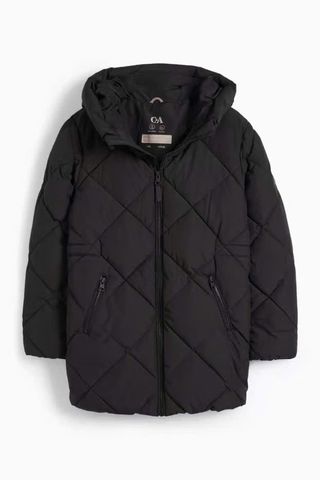 AK06 - Áo khoác phao chần trám CA siêu nhẹ dáng dài cho bé size 8-14y