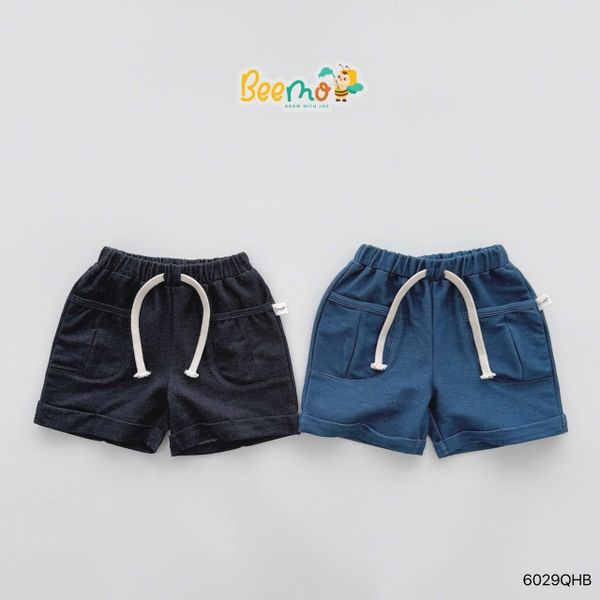 6029QHB - Quần da cá Beemo giả jean túi súp cho bé size 1-6y