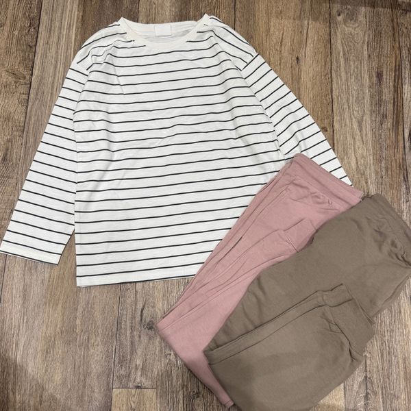 BBG28 - Bộ cotton Minene nhiều màu cho bé gái size 1-7y (quần ngẫu nhiên)