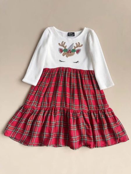 V00099 - Váy Noel nhiều hãng nhiều mẫu cho bé gái size 2-6y