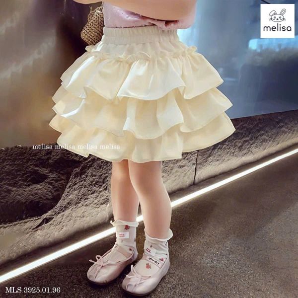 CVCC.3925 - Chân váy tầng Melisa cho bé size 2-12y