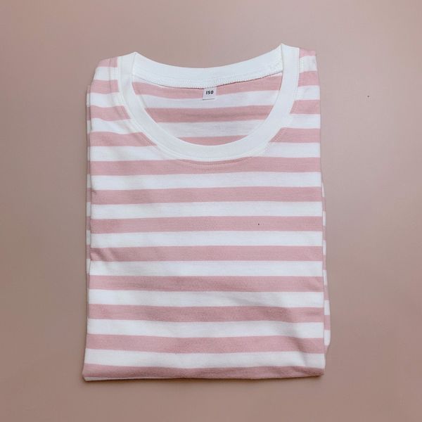 ABT110 - Áo cotton Muji trơn, kẻ nhiều màu BTBG