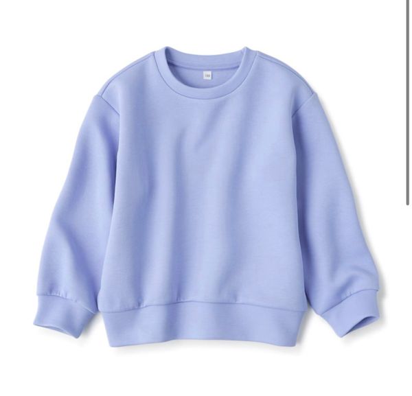 SH2511A02 - Áo phông dài tay dành cho trẻ em gái, dệt kim từ sợi tổng hợp, size XS-XL