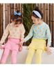 DB00059 - Bộ bơi hoa nhí dài tay + quần dài chống nắng size 100-140