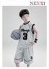 2603.8 - Bộ thun lửng Nexxi sát nách in số 3 bé trai size 3-14y
