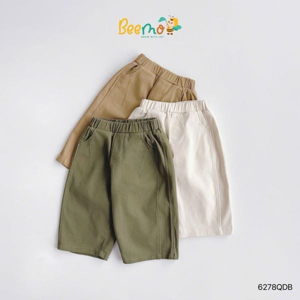 6278QDB - Quần kaki Beemo ống suông 3 màu size 1-6y