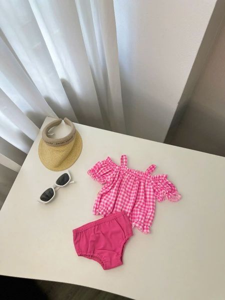 DB00014 - Bộ bơi rời Harifa nhiều màu cho bé gái size 1-6y