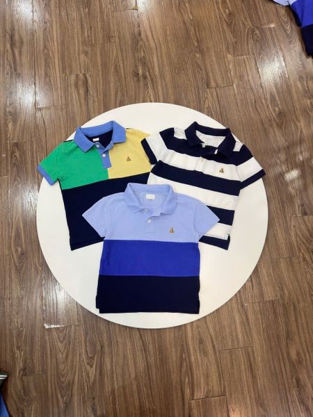 ABT61 - Áo polo cổ đức Baby nhiều màu cho bé trai size 1-5y