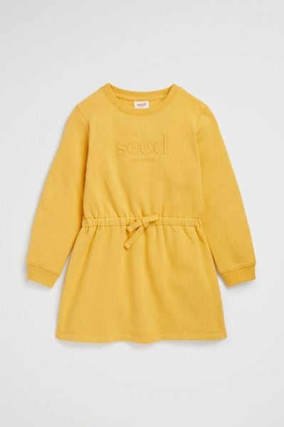 V00107 - Váy nỉ bông chun eo nhiều màu size 12m - 10y