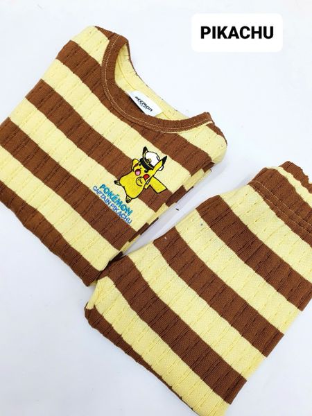 BM2510ST021 - Bộ len kẻ Beemon 4 mẫu cho bé size 110 - 150