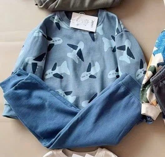 BBT08 - Bộ nỉ bông Castro dòng nhí nhiều mẫu Bé Trai size 6m - 4y