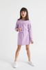 V00107 - Váy nỉ bông chun eo nhiều màu size 12m - 10y