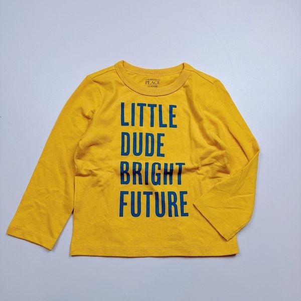 ABT114 - Áo cotton dài tay dòng nhí cho bé trai size 1-5y