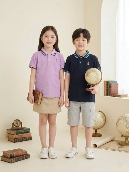 BM2602TS07 - Áo polo trẻ em Beemon size 120-170