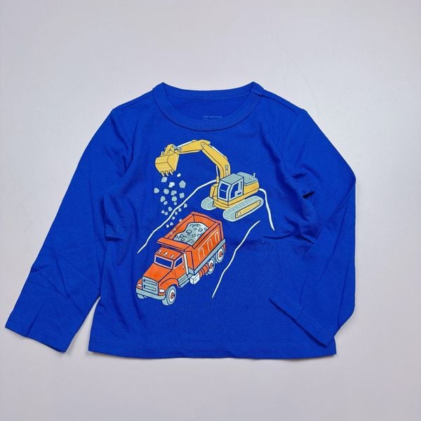 ABT114 - Áo cotton dài tay dòng nhí cho bé trai size 1-5y