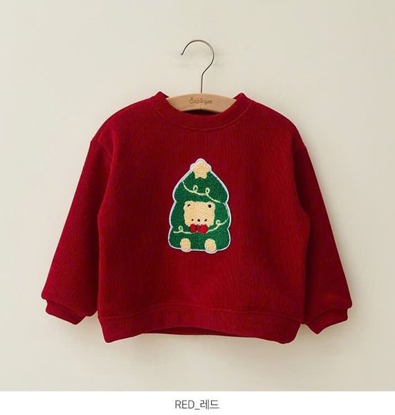 ABT05 - Áo nỉ bbz chủ đề Noel nhiều màu cho bé size 100-140