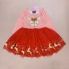V00147 - Váy cotton phối chân voan nhiều màu size 4y / 5y / 6y