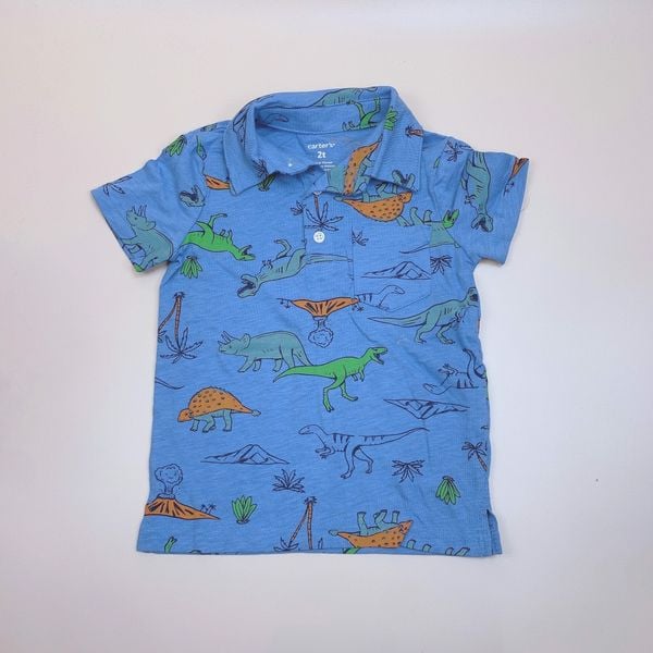 ABT60 - Áo polo cổ đức hoạ tiết nhiều hình