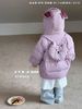 AK26 - Áo khoác phao lông vũ Enenyu Kids kèm balo cho bé gái size 90-130