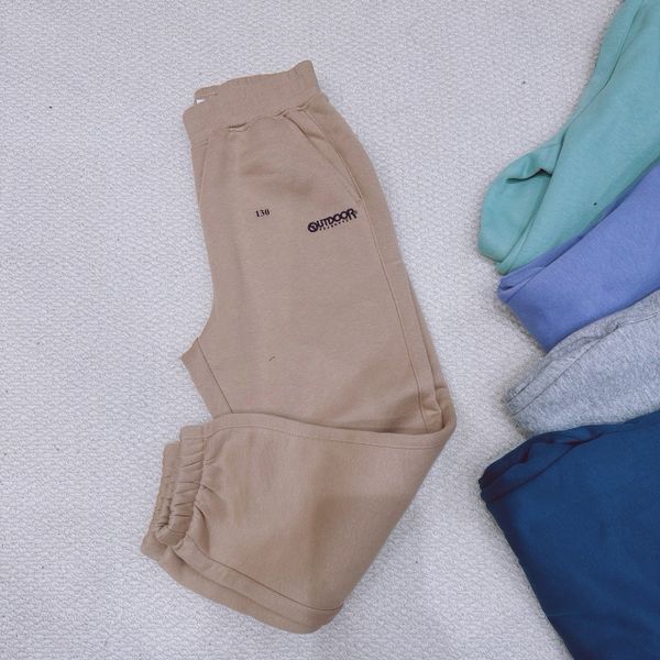 QBT08 - Quần nỉ bông OD nhiều màu cho bé size 120-160