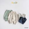 6284QDB - Quần thun Beemo bo gấu viền sọc thân 4 màu bé trai size 1-6y
